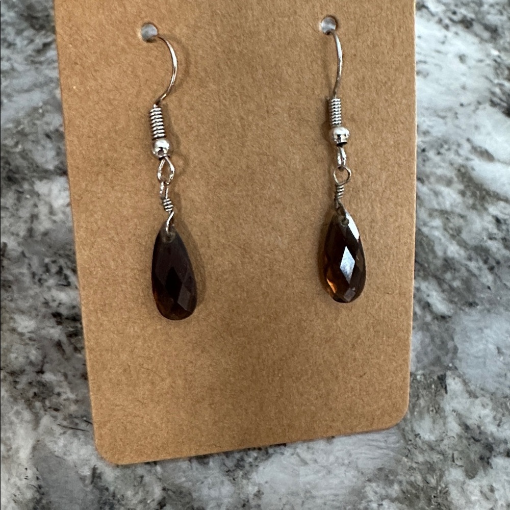 👑Dainty Glass Tear Drops